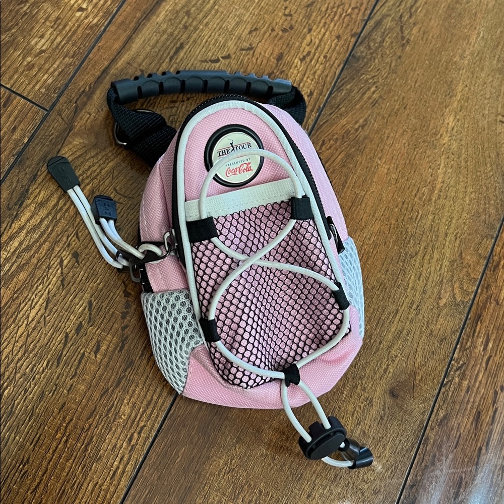 Coca-Cola Pink and Gray Mini Backpack